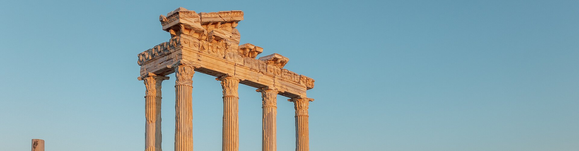 Ausflugsziel Ruinen des Apollon-Tempels