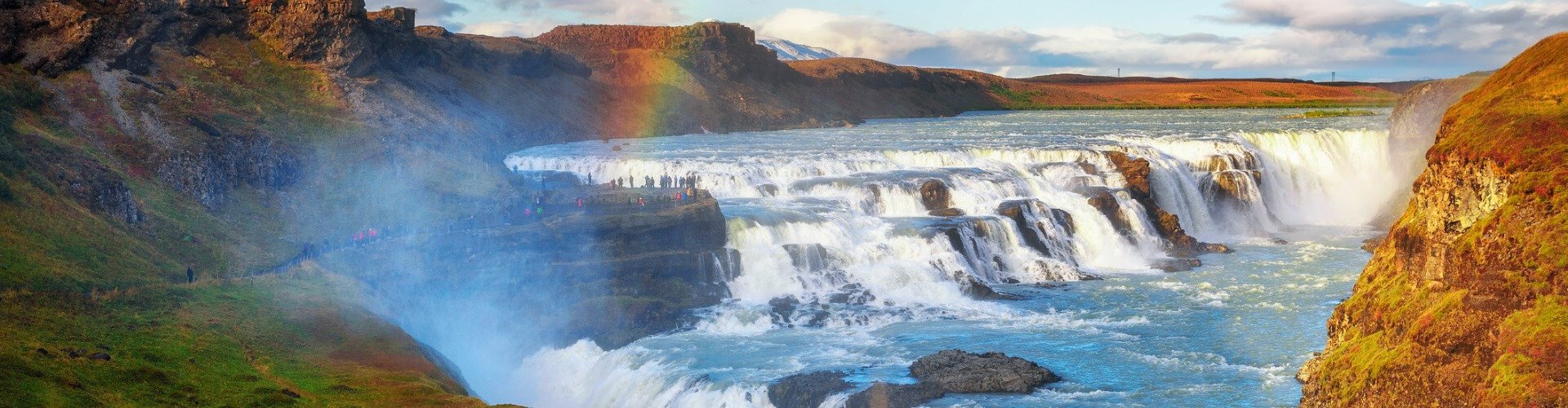 Ausflugsziel Wasserfall Gullfoss