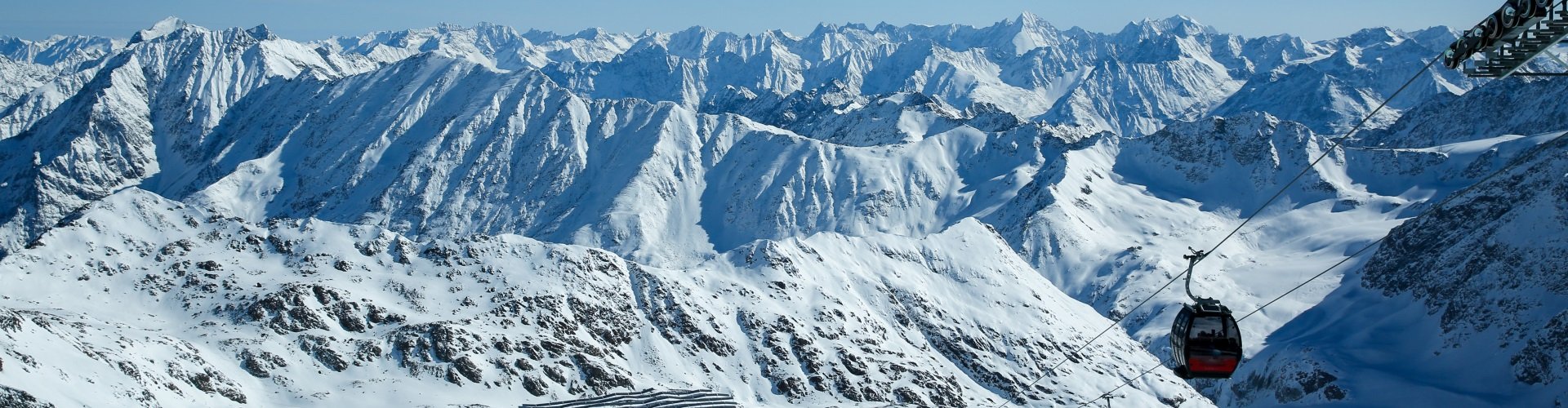 Skigebiet Pitztaler Gletscher und Rifflsee