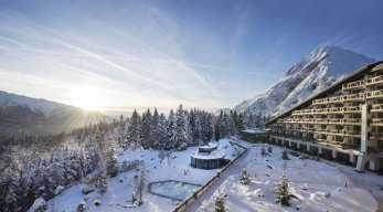 Interalpen Hotel Tyrol Aussenansicht